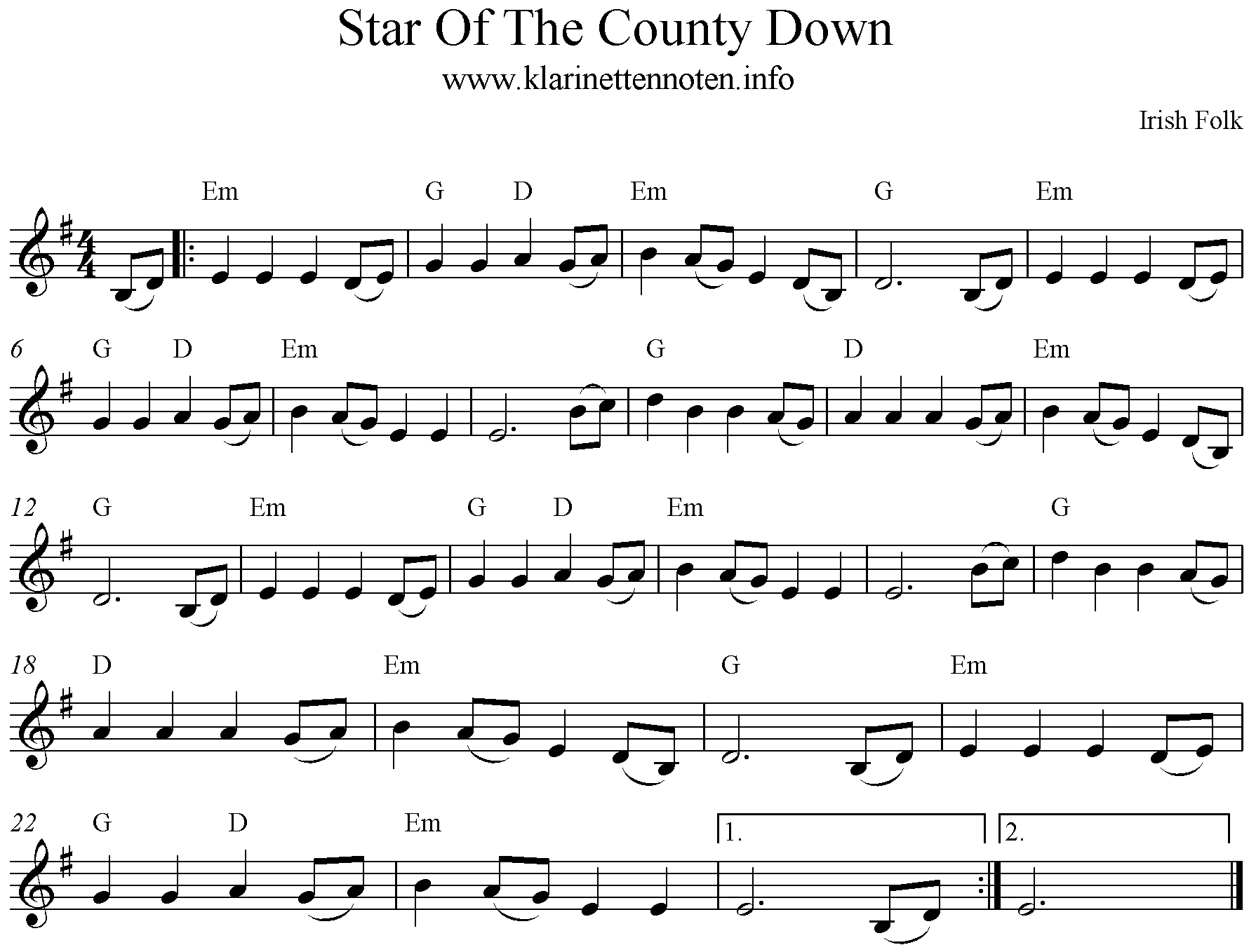 Star of the County Down
